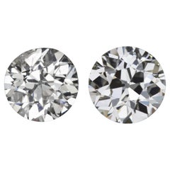 Antique 4.21 Carat Total Weight Old European Cut Diamond