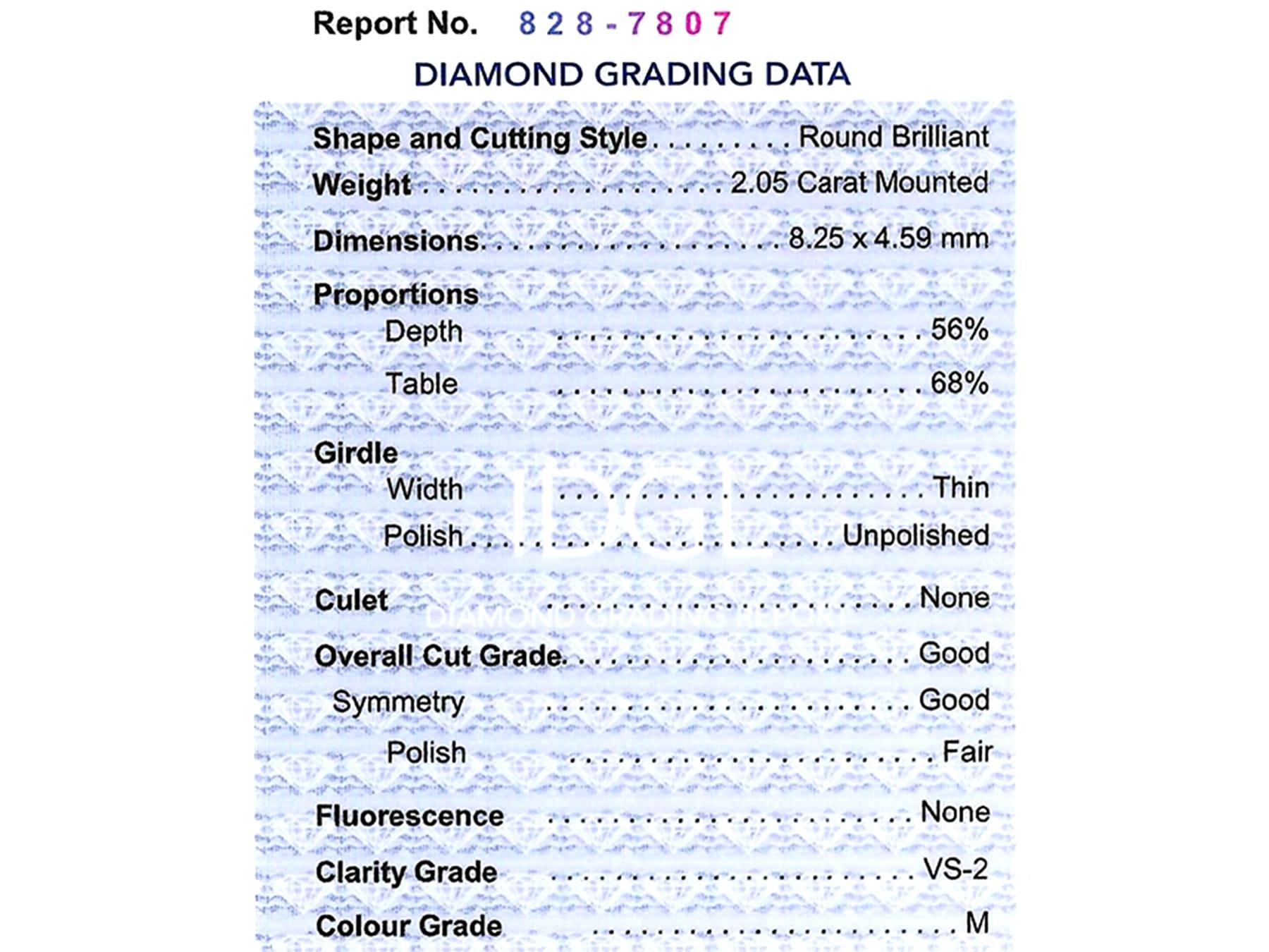 Antico anello a tortiglione in platino e diamanti da 4,27 carati Circa 1930 in vendita 9
