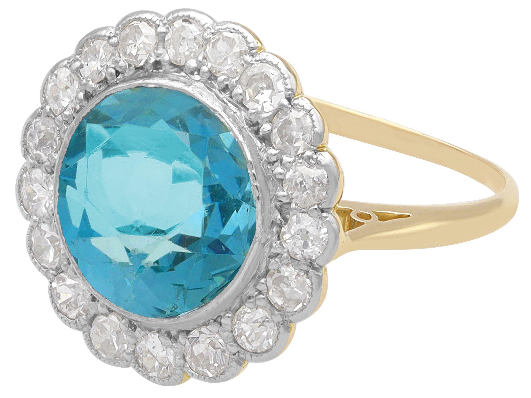 4 carat aquamarine ring