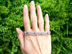 Antique 4.83 Carat Diamond and Platinum Bracelet Circa 1925