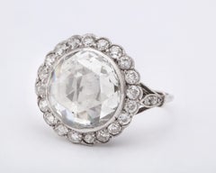 Vintage 5 Carat Rose Diamond Ring
