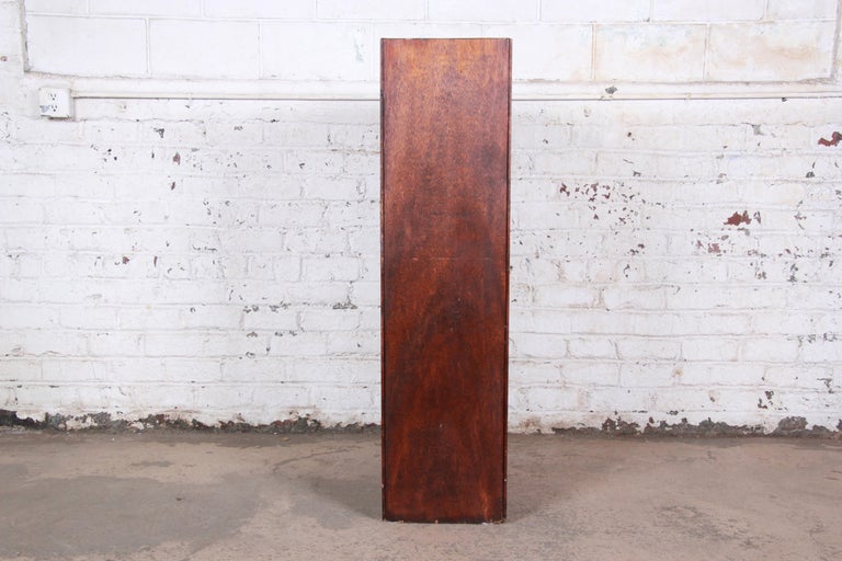 Antique 5 Drawer Wood File Cabinet At 1stdibs