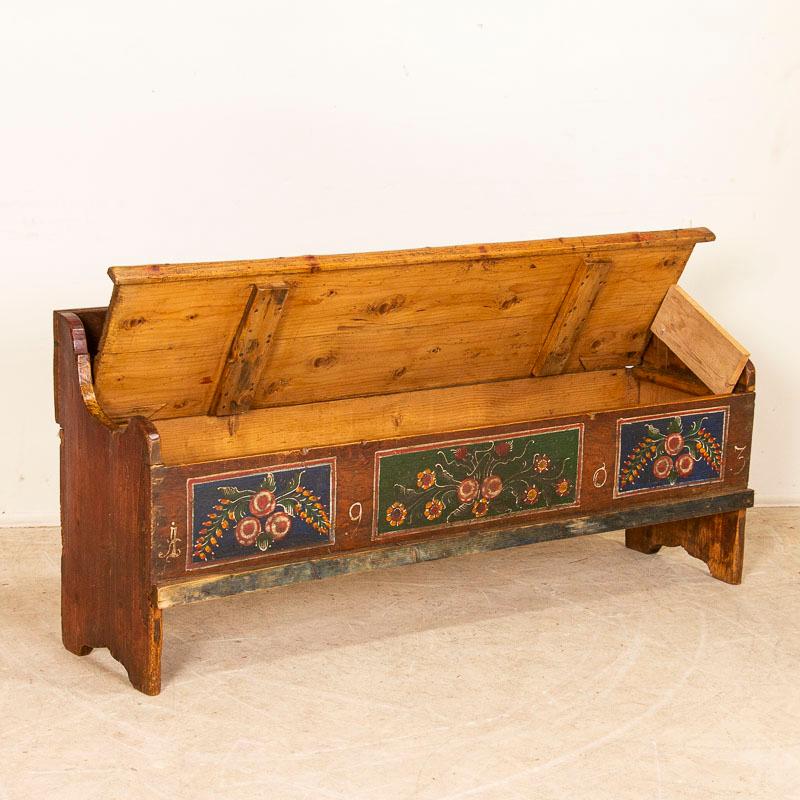 antique benches with storage