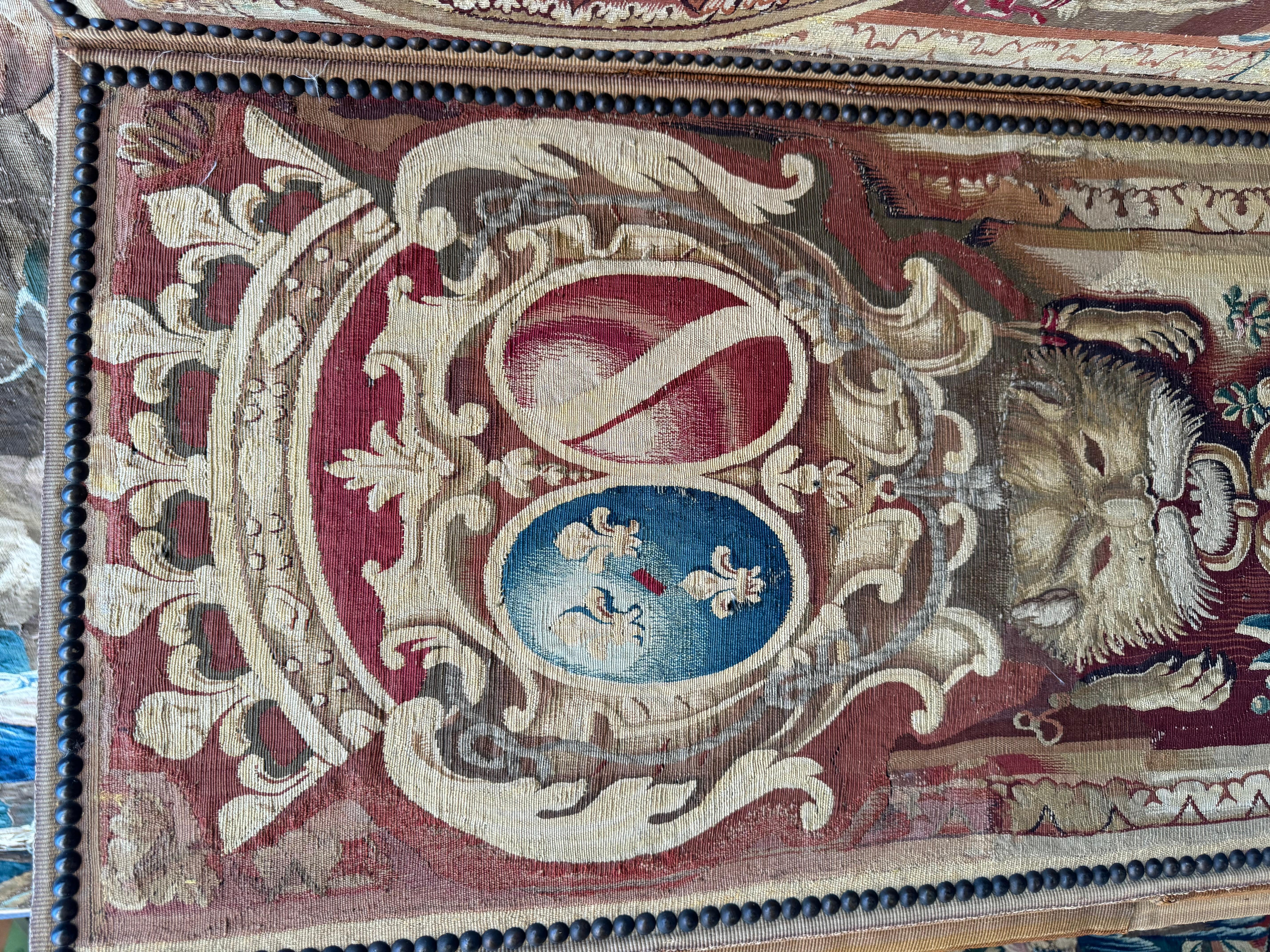 18th Century - Paravant Brussels Tapestry In Good Condition For Sale In New York, NY