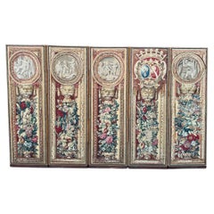 18th Century - Paravant Brussels Tapestry