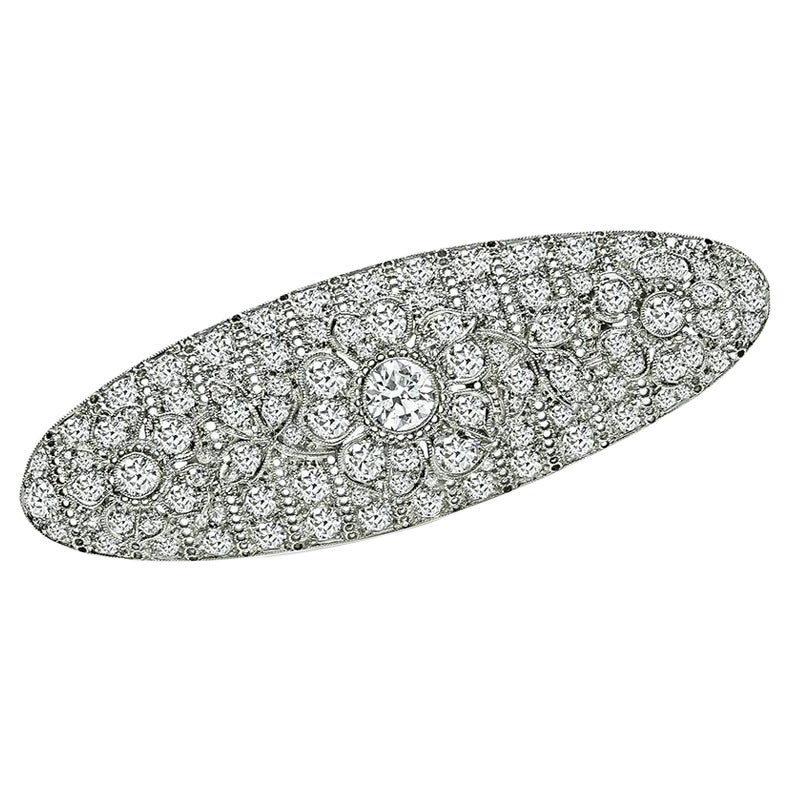 Antique 5.00ct Diamond Pin