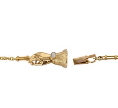 Antique 56 Inch Gold Fancy Link Chain