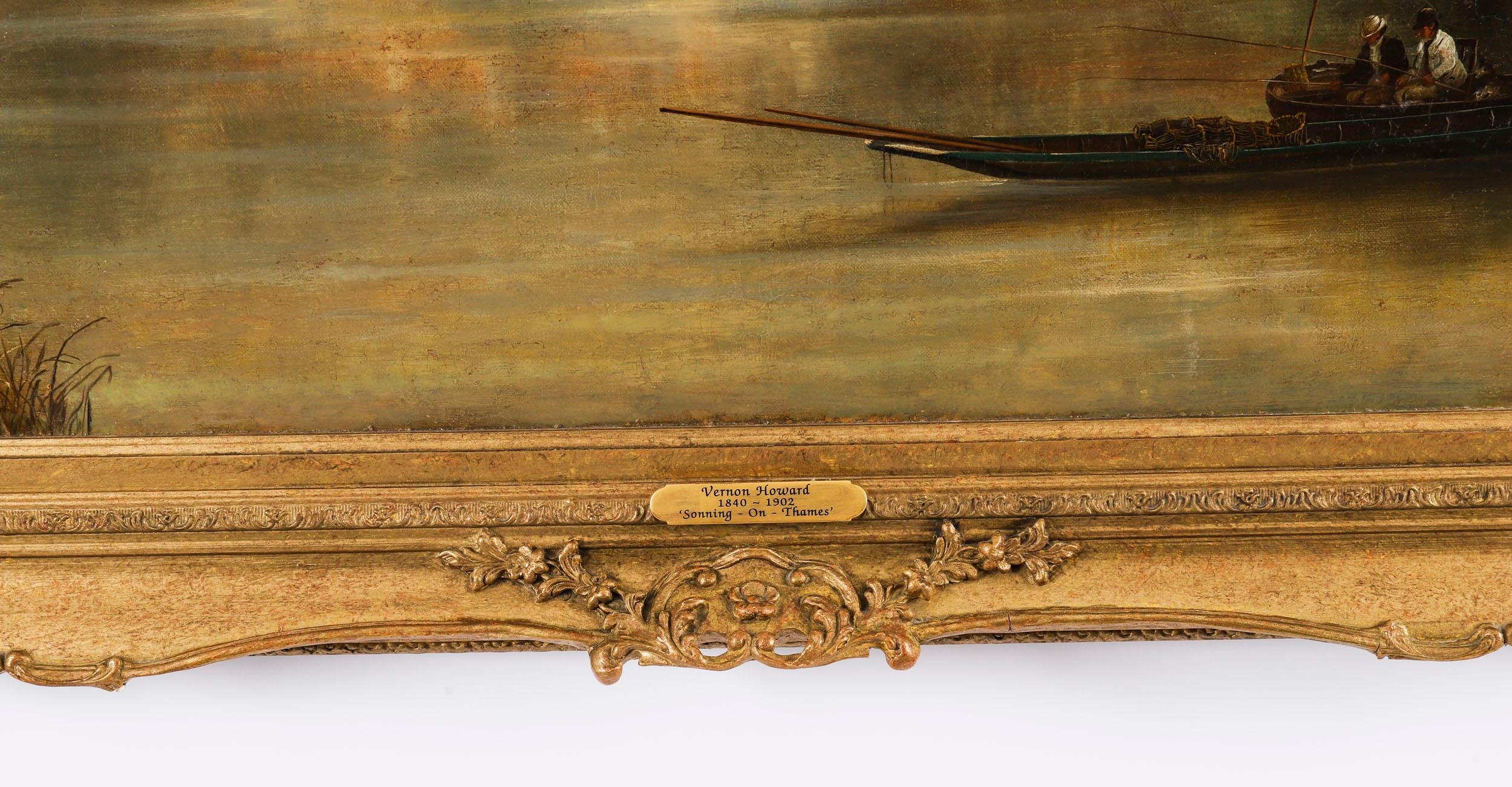 Antique 5ft Oil Painting 