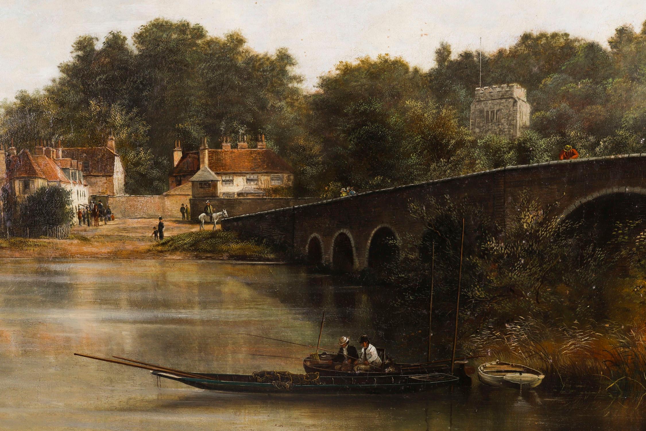 Canvas Antique 5ft Oil Painting 