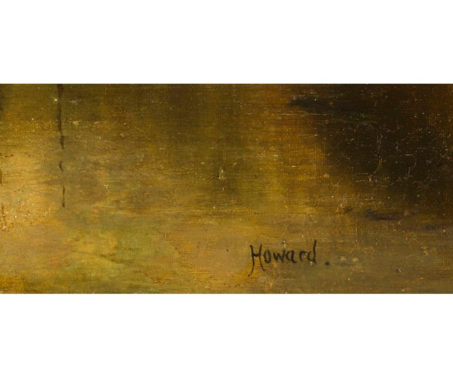 Antique 5ft Oil Painting 
