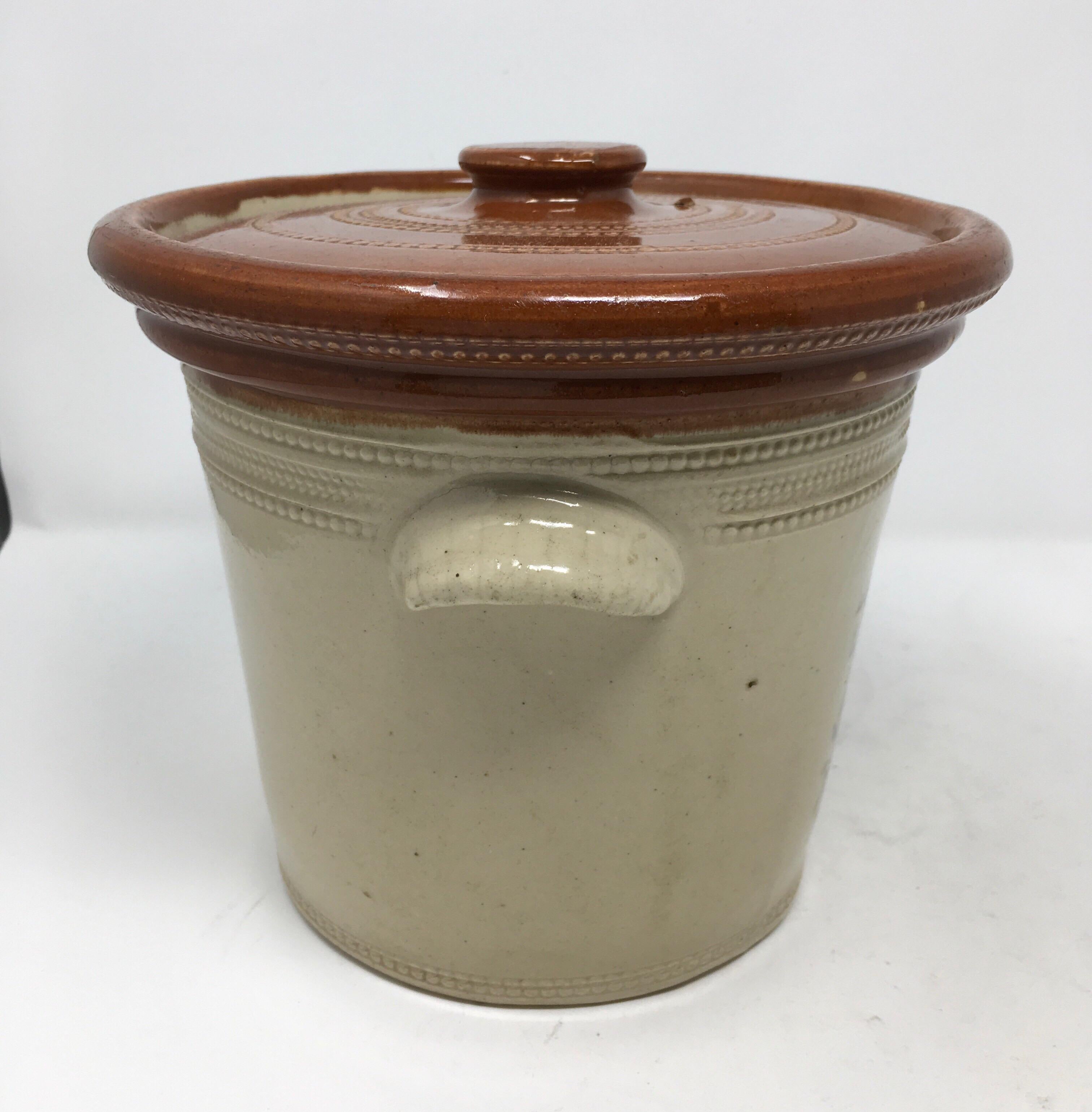 vintage butter crock