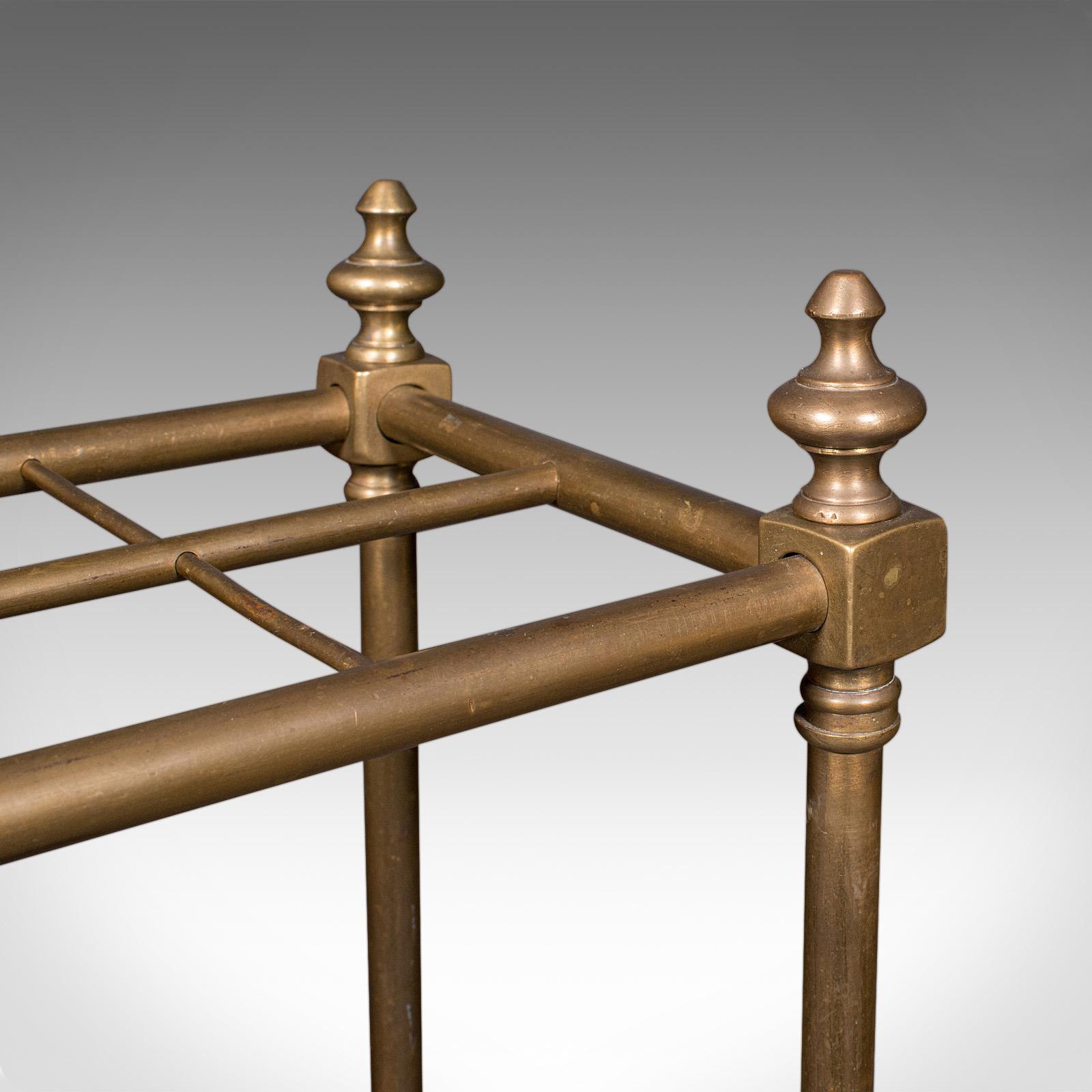 Antike 6 Division Stick Stand, Englisch, Rezeption Halle Umbrella Rack, viktorianischen 2