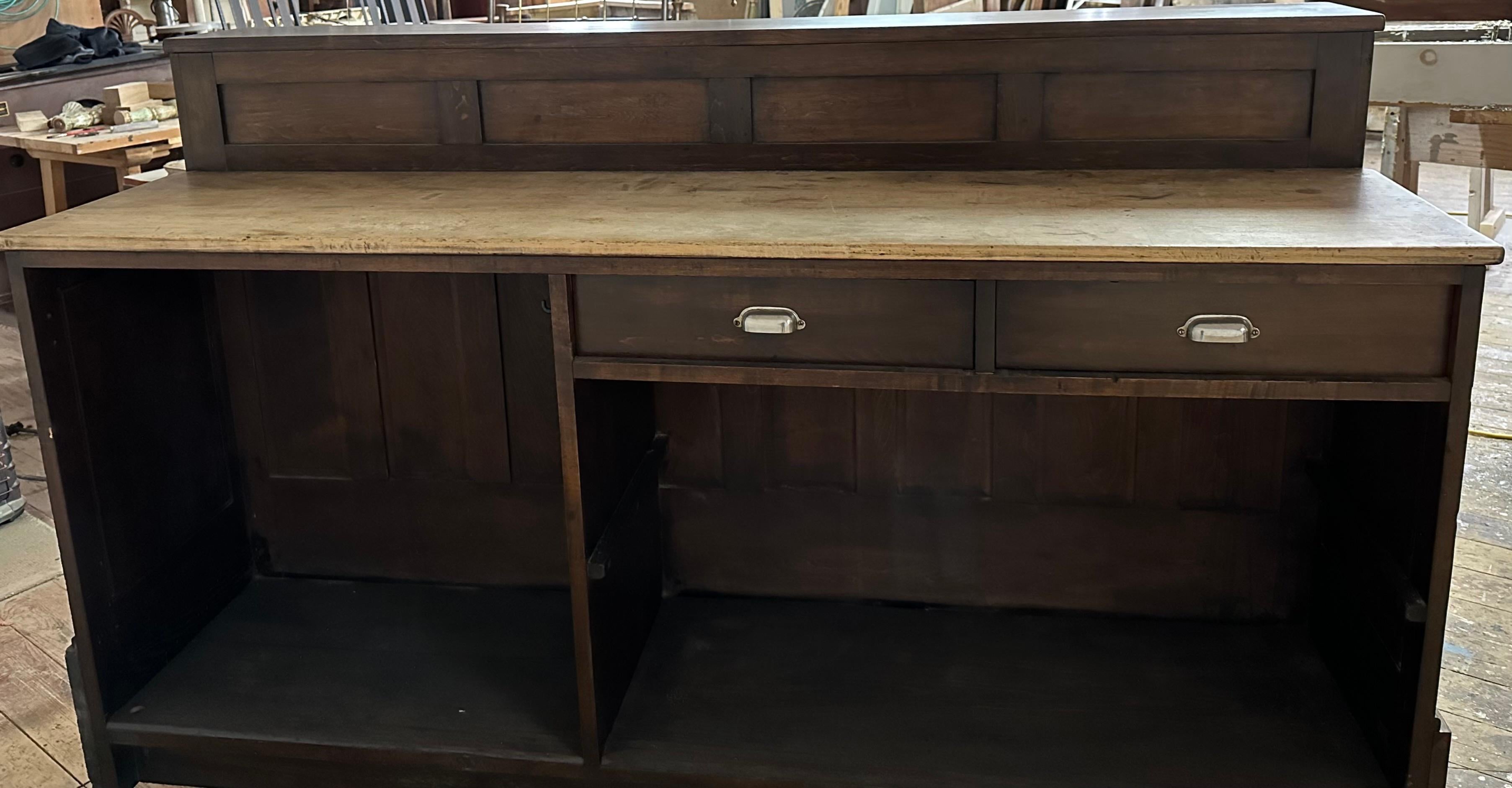 Antique Store Counter Showcase Display Cabinet and Workstation 3