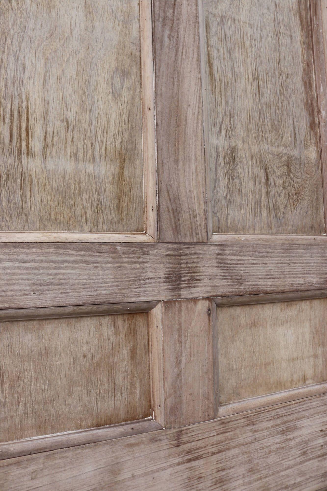 20th Century Antique 6 Panel Wooden Door For Sale