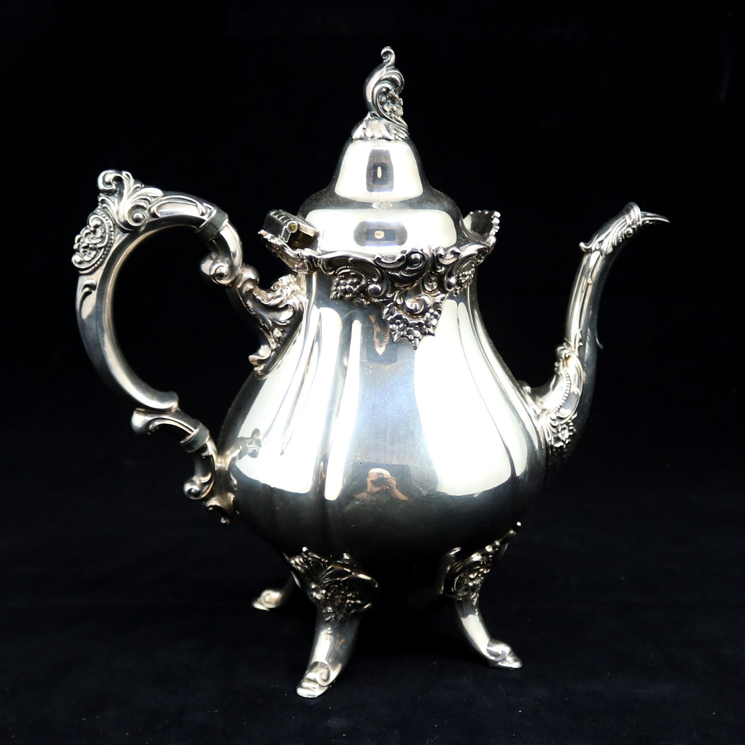 baroque wallace silver plate