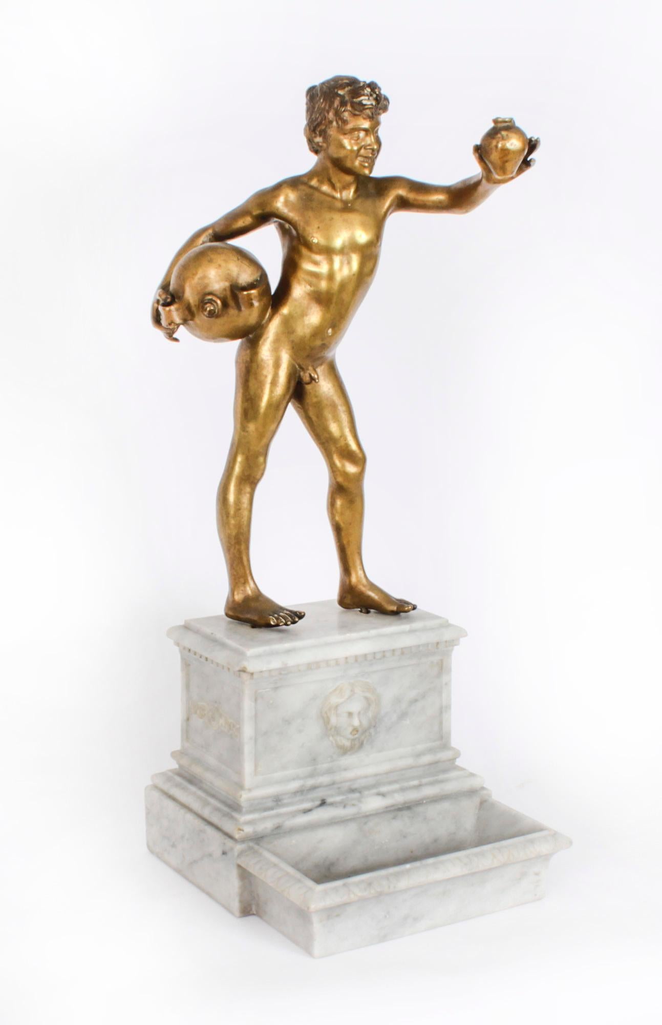 Bronzo antico 65cm 