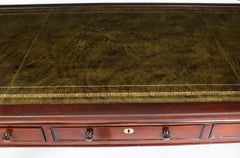 Antique William IV 6 Drawer Partners Writing Table Desk 19th Century