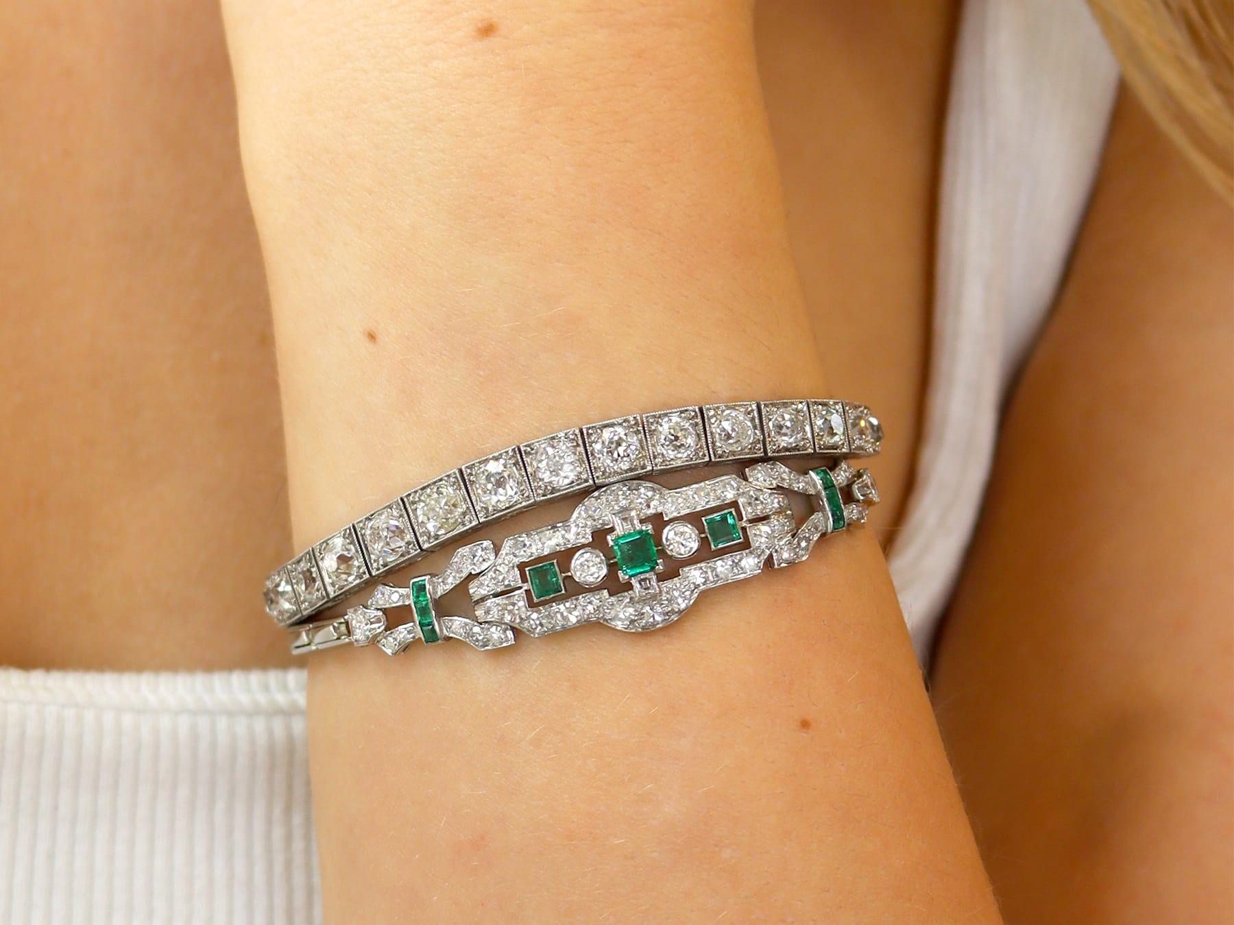 antique diamond bracelets