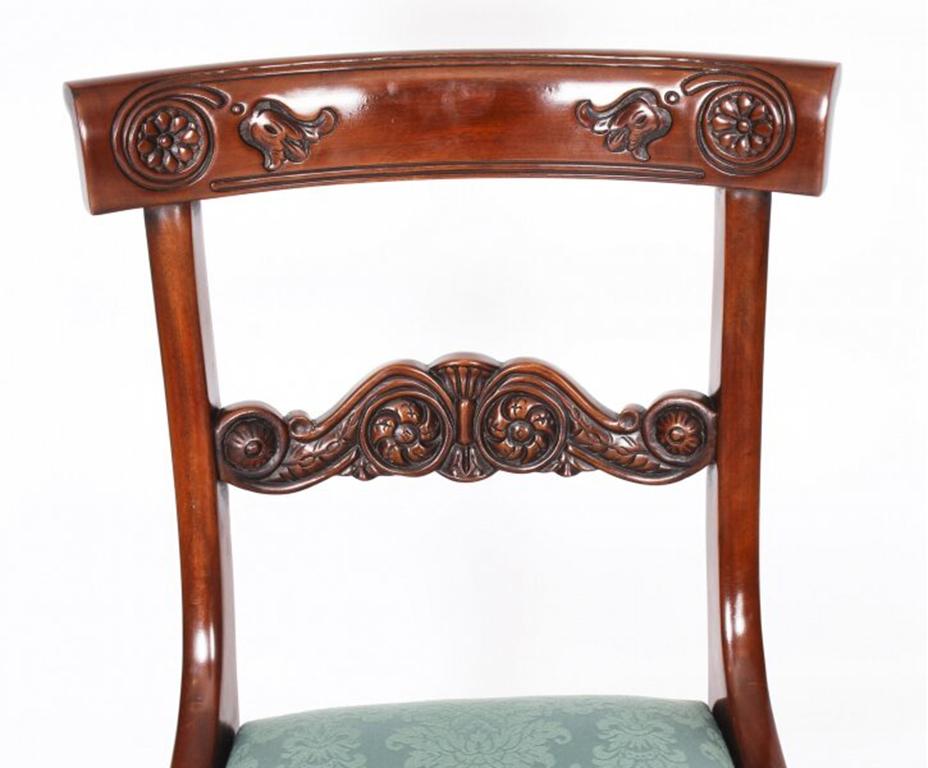 Antique Gillows Dining Table 19th C & 8 Bar Back Chairs 20thc 9