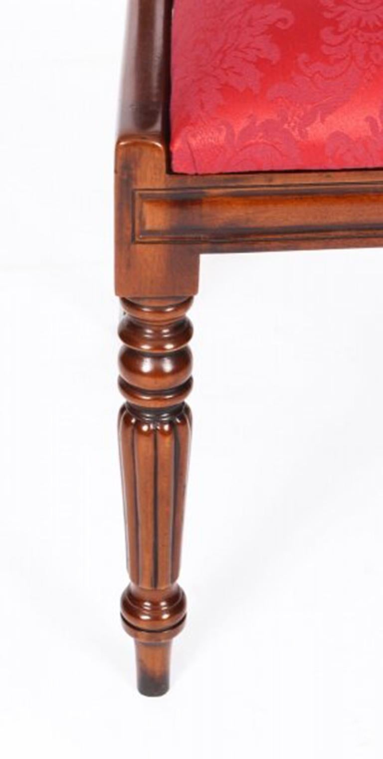 Antique Gillows Dining Table 19th C & 8 Dining Chairs 20th C 5