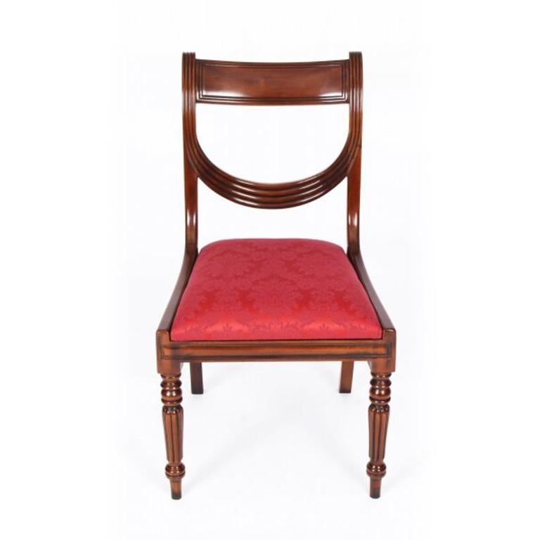 Antique Gillows Dining Table 19th C & 8 Dining Chairs 20th C 6