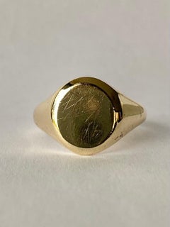 Antique 9 Carat Gold Signet Ring