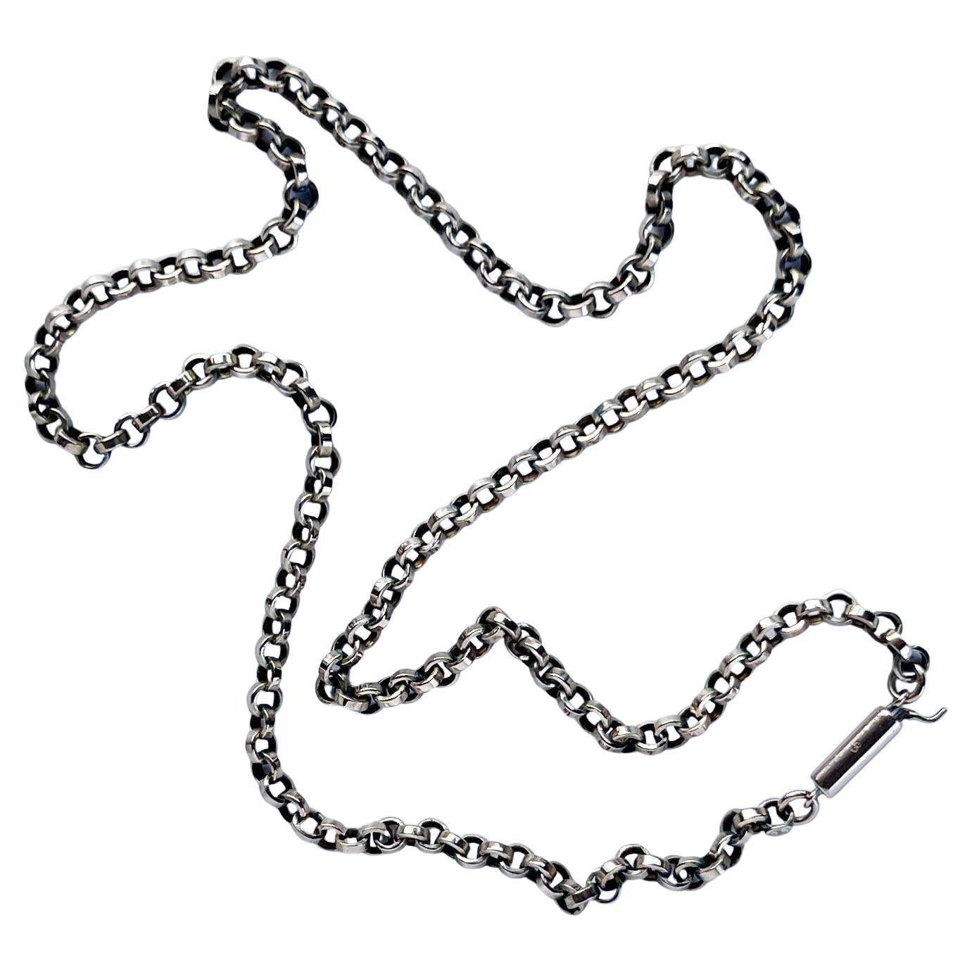 Antique 9 Carat Yellow Gold Chain Necklace