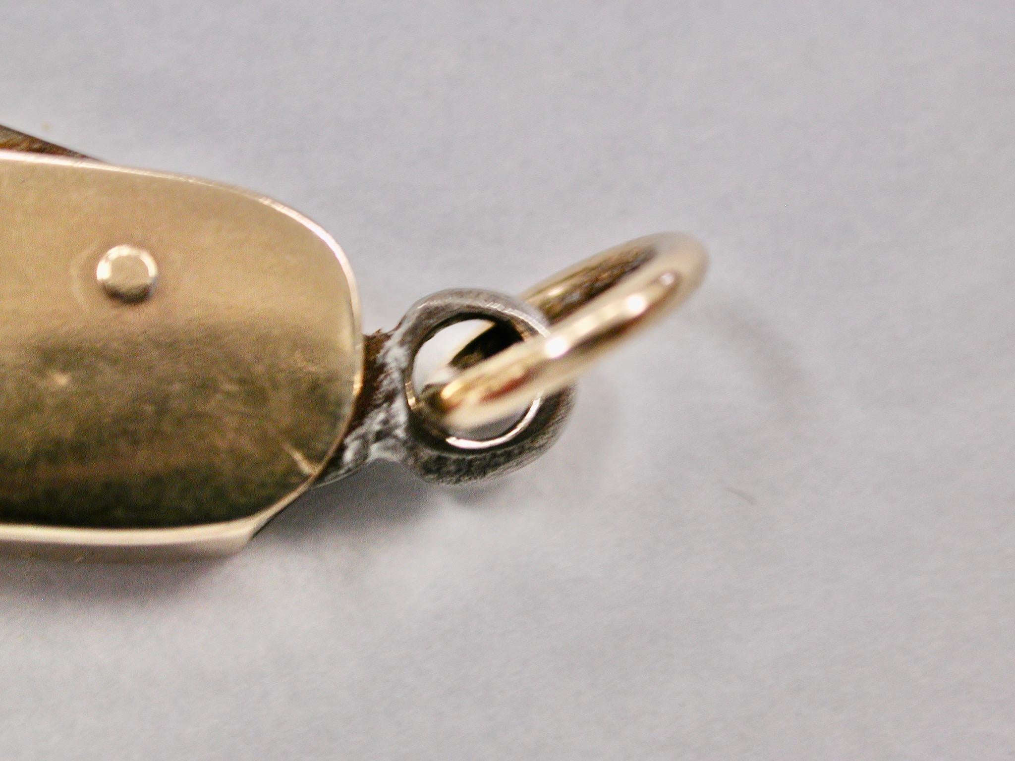 Antico tagliasigari in oro 9 ct William Neale & Son Ltd. Birmingham 1913 in vendita 1