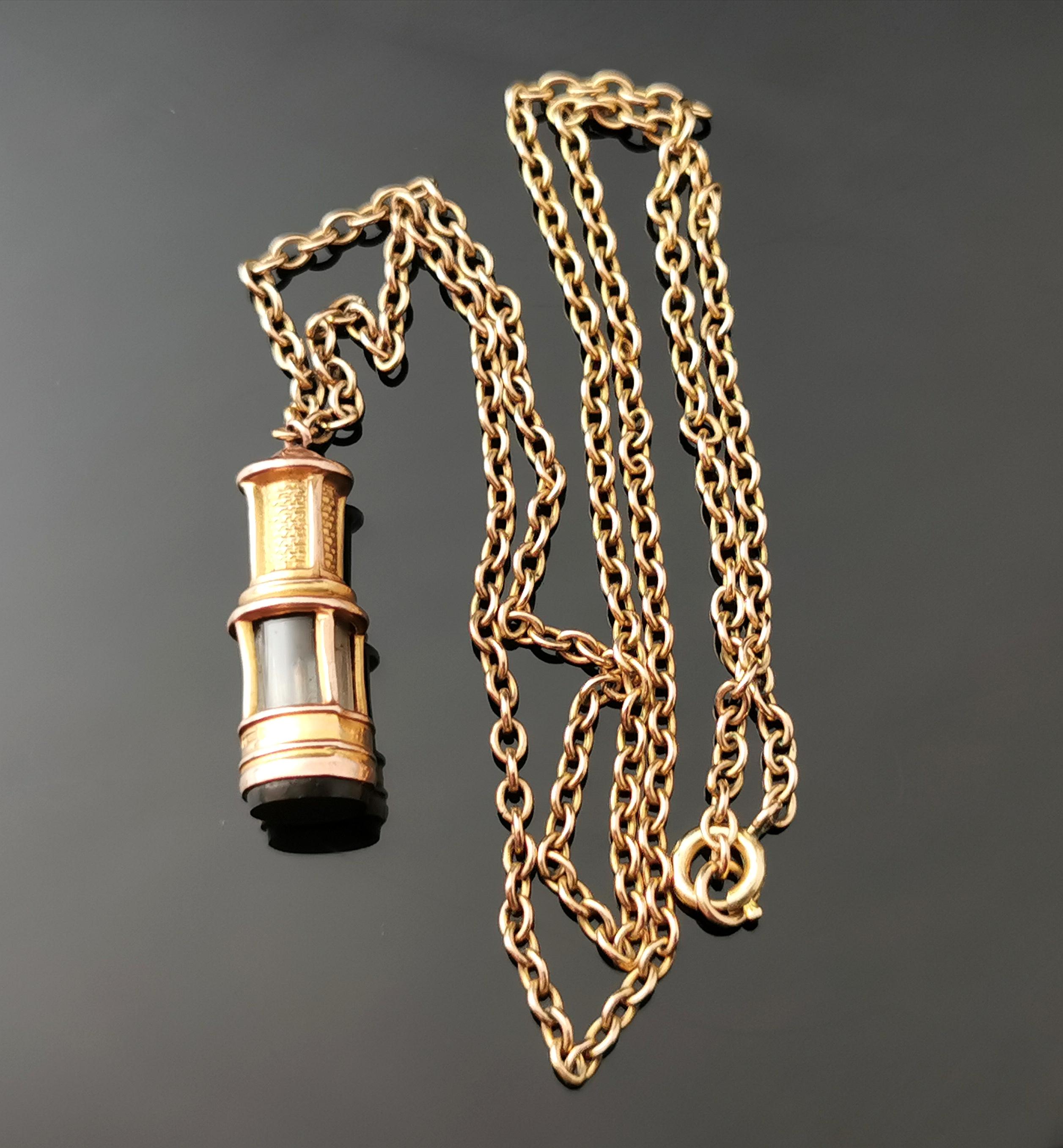9ct gold rag doll necklace