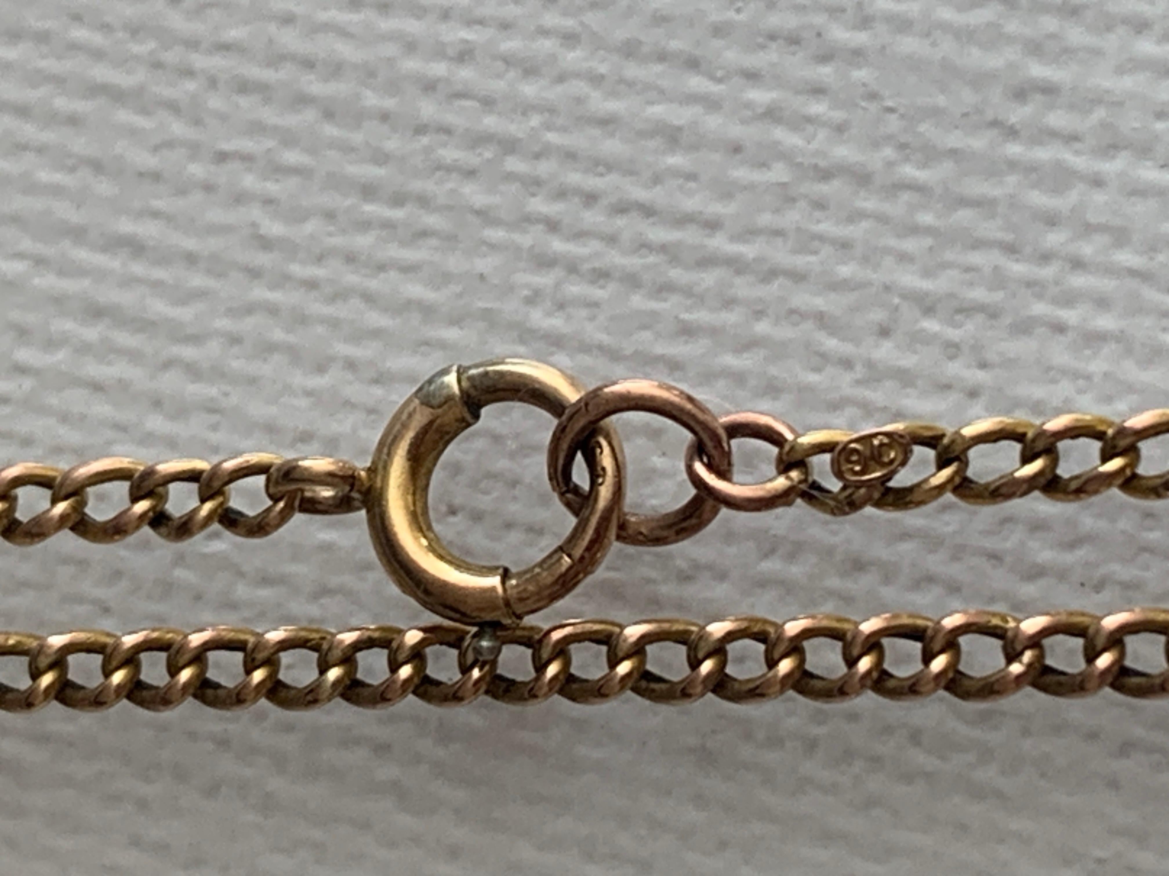 Women's Antique 9ct 375 Rose Gold 18.75