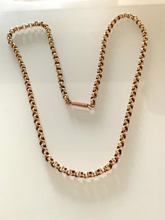 Antique 9ct Gold 18" Chain 8.8 grams