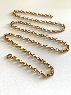 Antique 9ct Gold 22" Chain