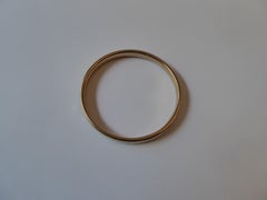 Antique 9-Carat Gold Bangle, 1897