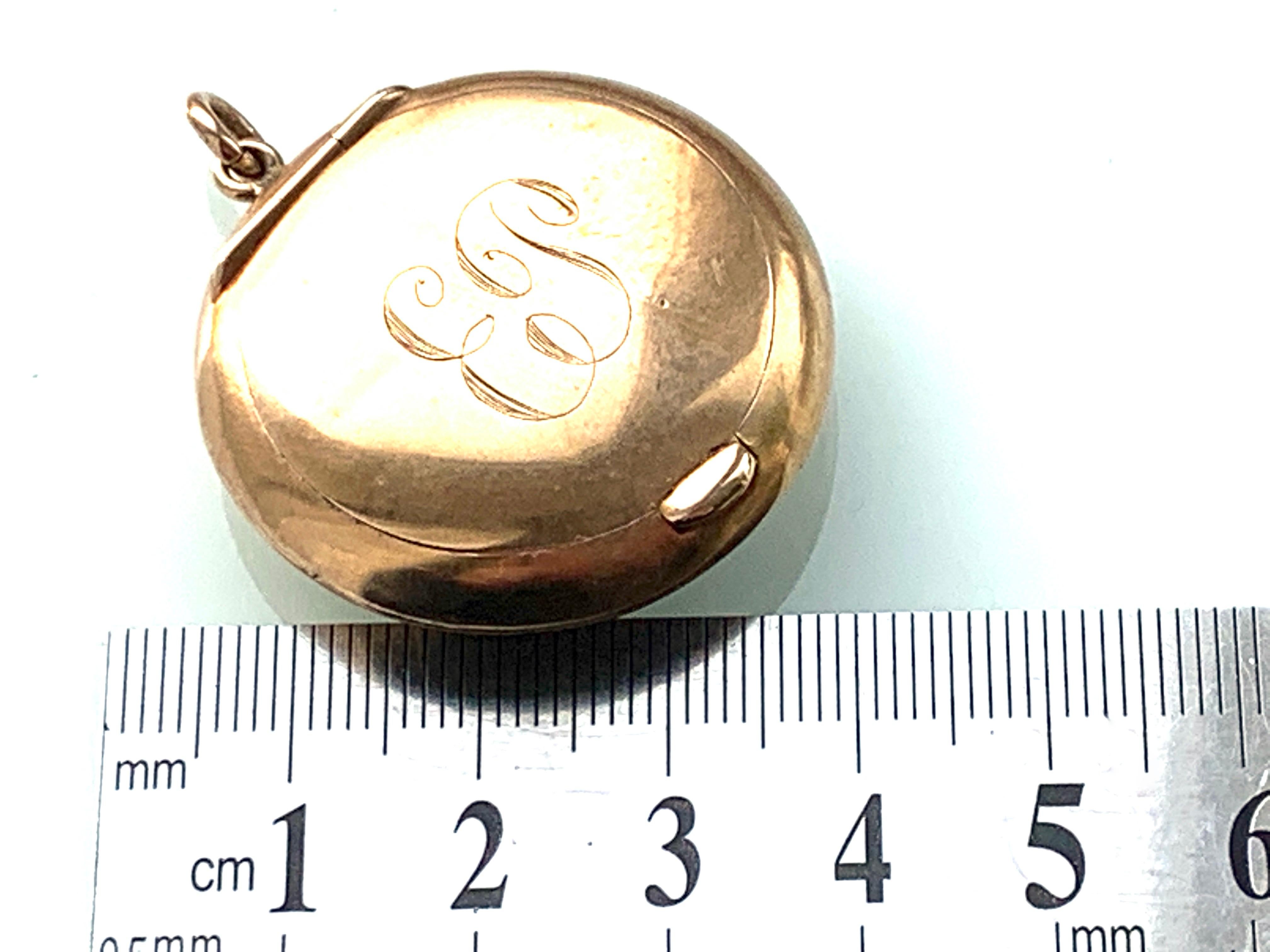 Women's Antique 9ct Gold Locket