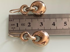 Antique 9ct Gold Earrings Circa 1880's