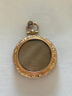 Antique 9ct Gold Edwardian 1904 Photo Locket