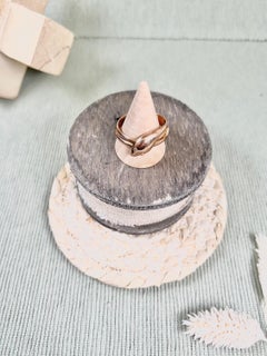 Antique 9ct  Gold Edwardian Snake Ring