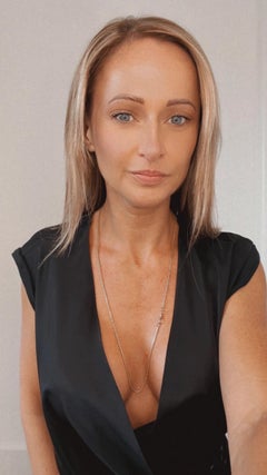 Antique 9ct Gold Edwardian Square Link Long Chain