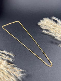 Antique 9ct Gold Edwardian Trace Link Chain