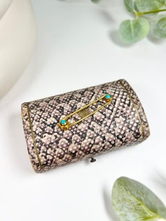 Antique 9ct Gold Edwardian Turquoise Stock Pin Brooch