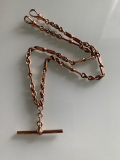 Antique 9ct Gold Fob Chain