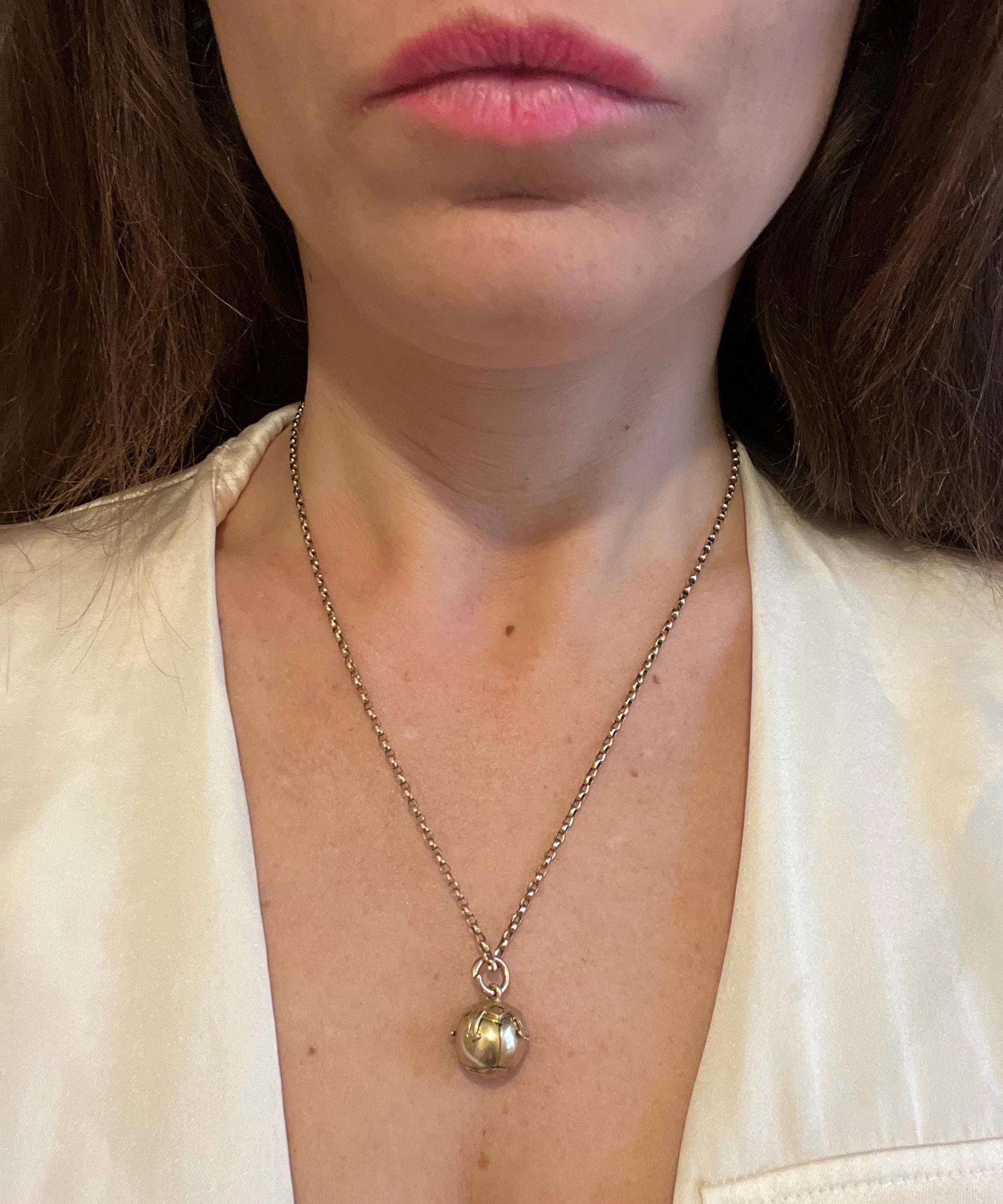 Porte-boules maçonnique ancien en or 9ct et argent Circa 1920 Unisexe en vente