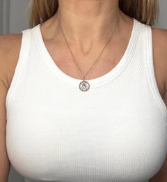 Antique 9ct Rose Gold, Edwardian Sapphire & Pearl Spider Pendant Necklace