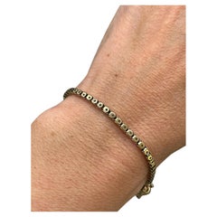 Antico bracciale a maglie quadrate di fantasia in oro giallo 9ct, Edwardiano, Circa 1900