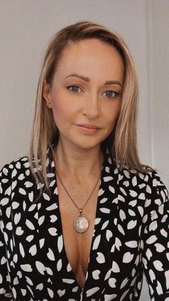 Antique 9ct Yellow Gold Edwardian Round Locket