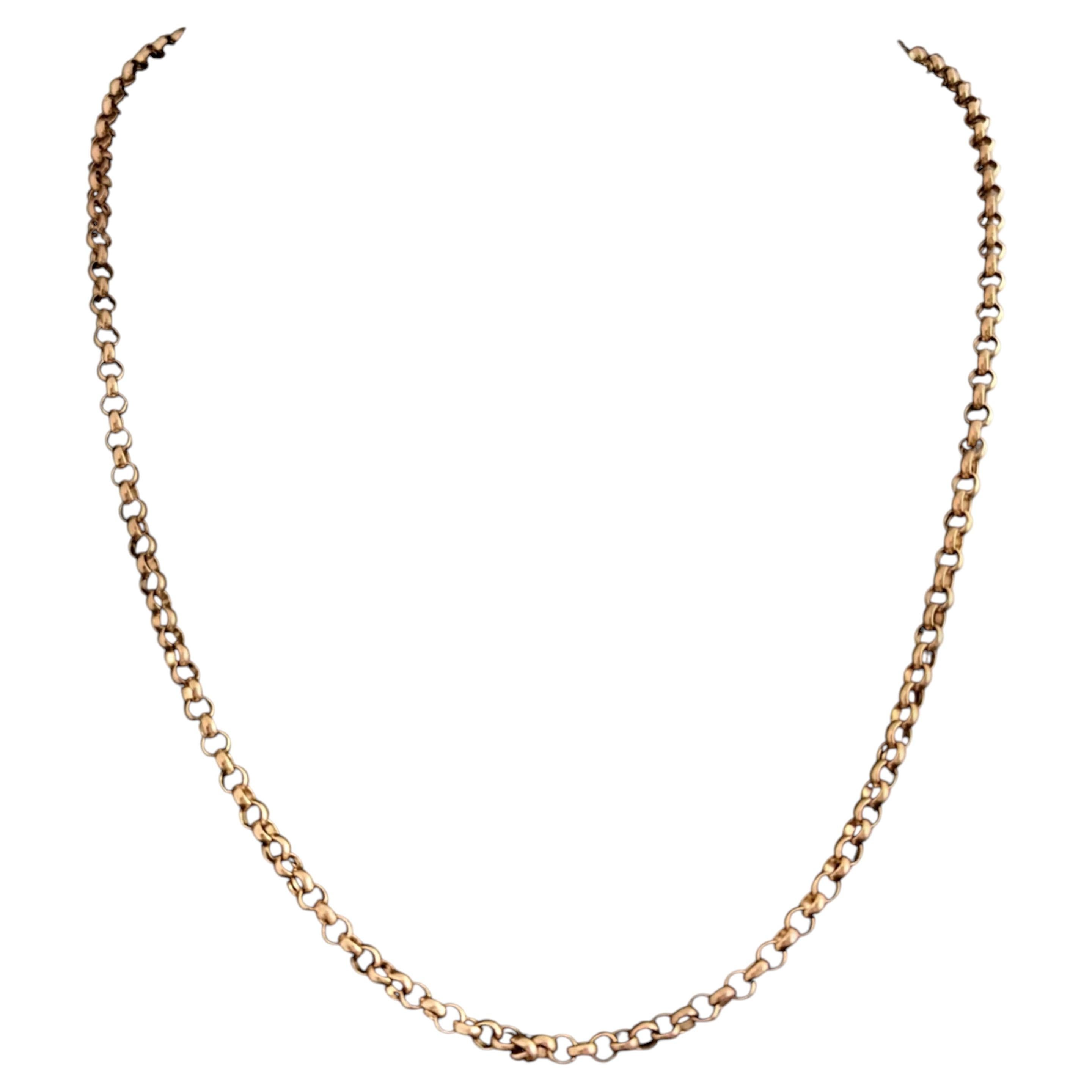 What markings are on real gold chains?