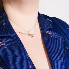 Antique 9K Yellow Gold Ornate Engraved Quartz Watch Key Fob or Pendant