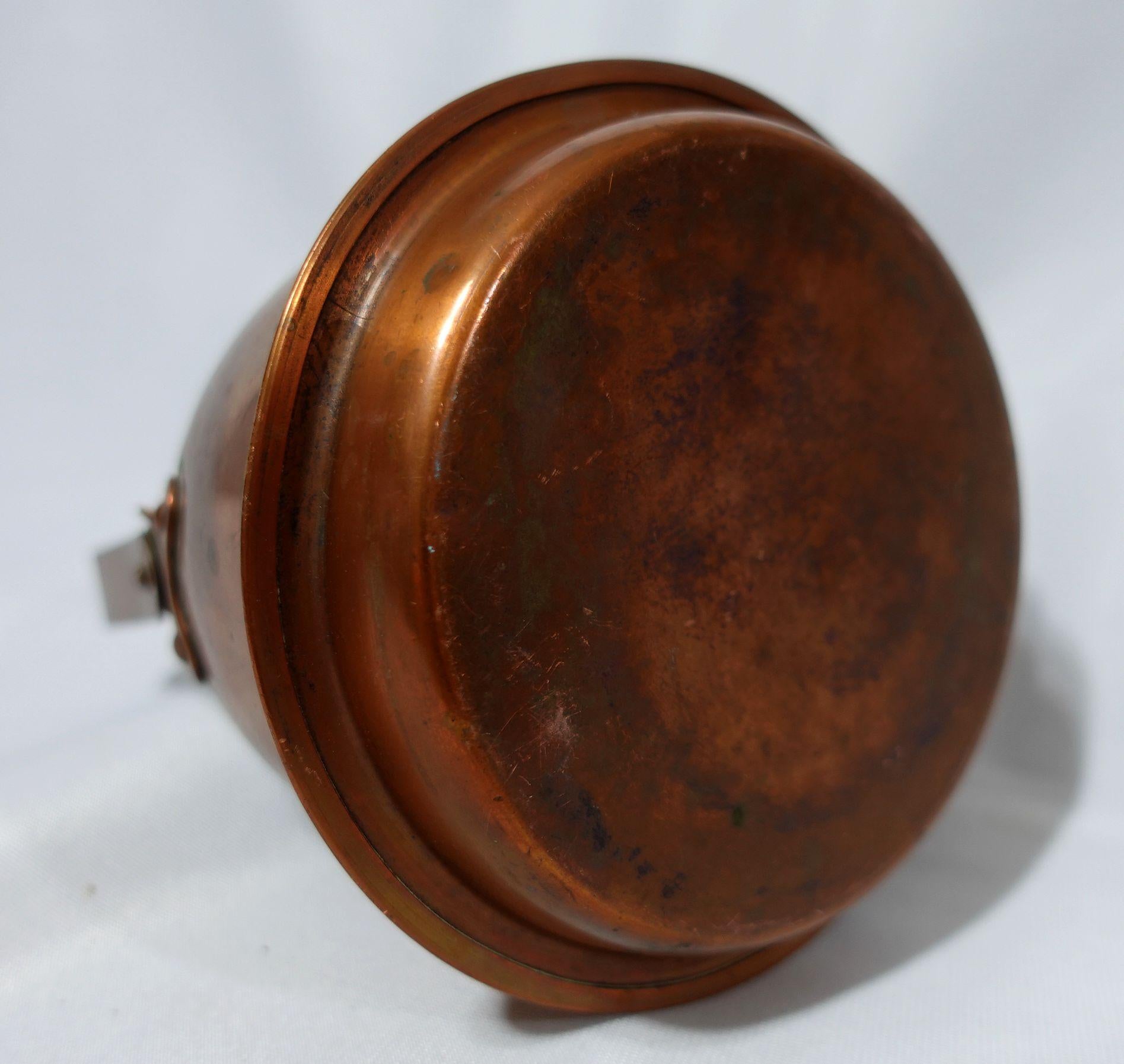 19th Century Antique A  English Copper Tea Kettle, TC#08 For Sale