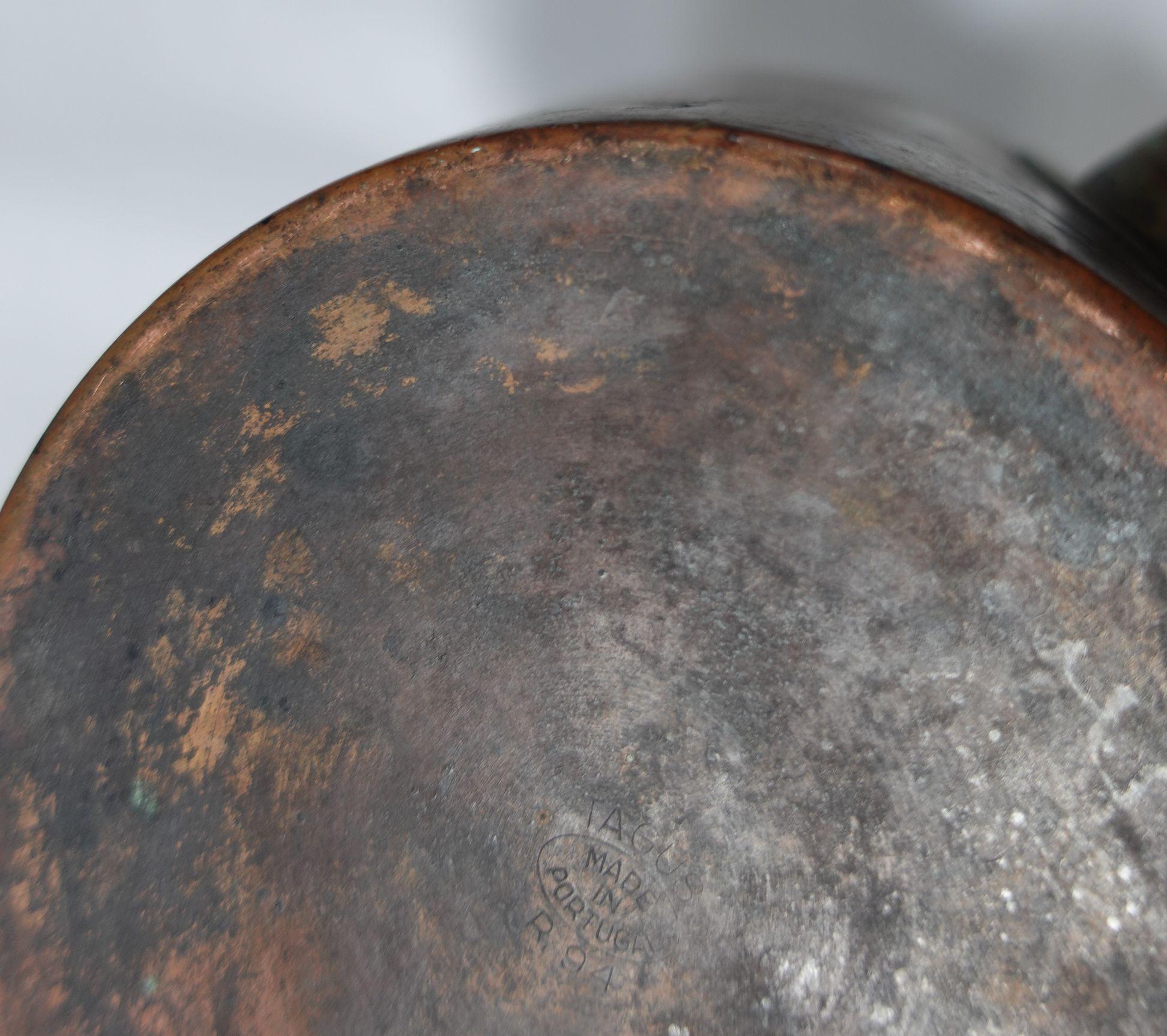 Bouilloire anglaise ancienne en cuivre lourd, TC#04 en vente 4