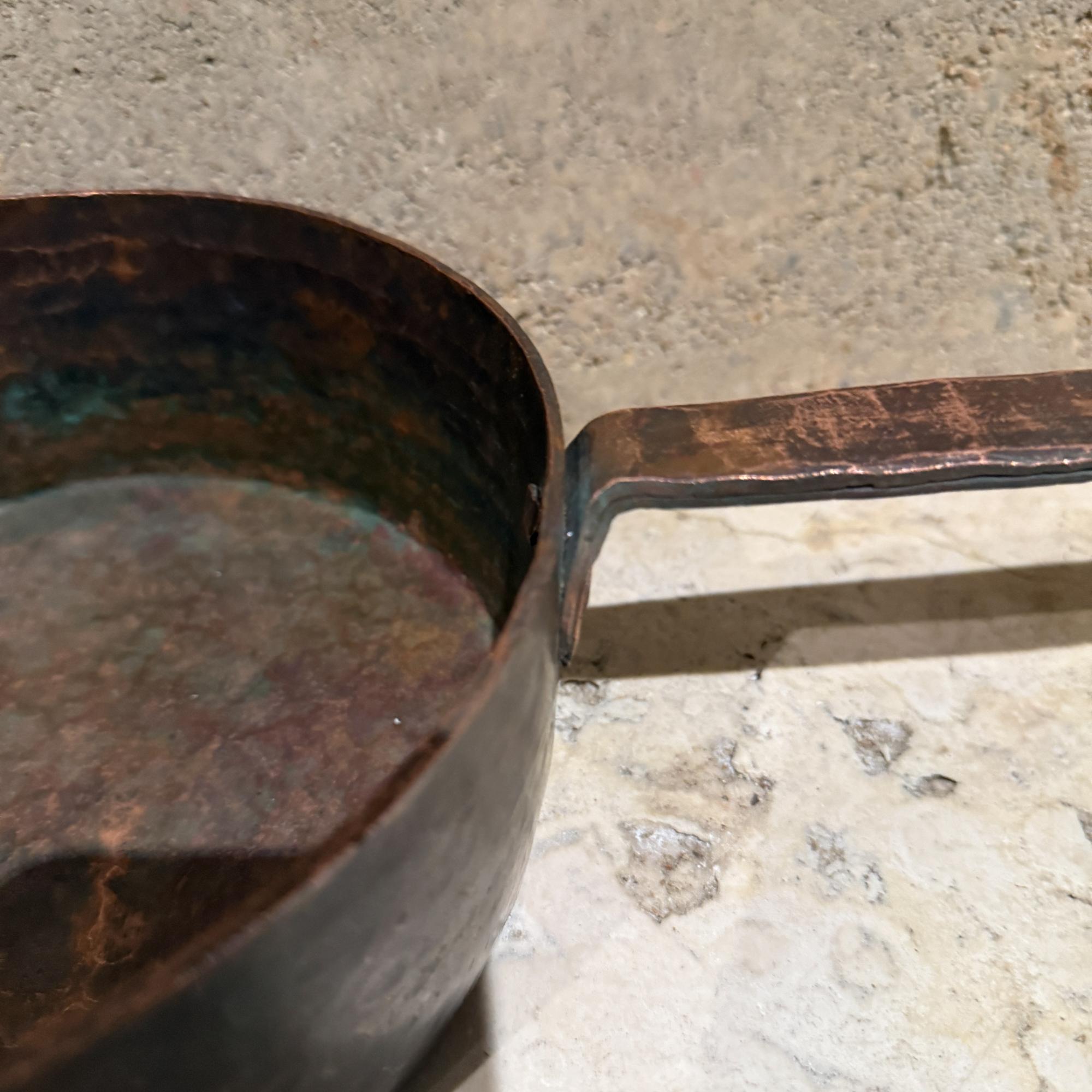Antique A La Menagere Copper Stock Pot Sauce Pan Cookware Paris France Country K In Good Condition For Sale In Chula Vista, CA